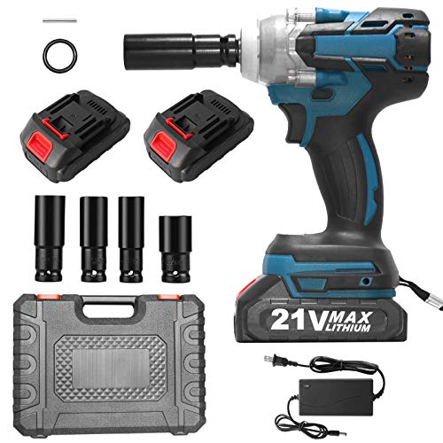 21V 4.0Ah強力400N.m電動インパクトレンチ Amazon | Alifetmx インパクトレンチ 電動インパクトレンチ